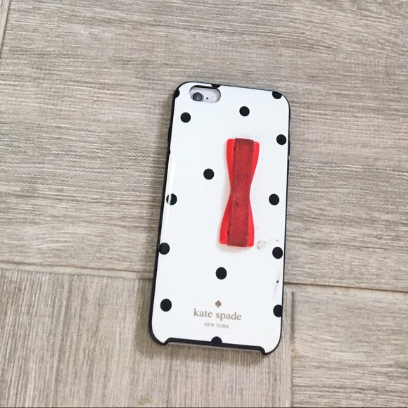 Kate Spade Polka Dot IPhone 6S Plus Case Hybrid Hardshell Case - Picture 10 of 13
